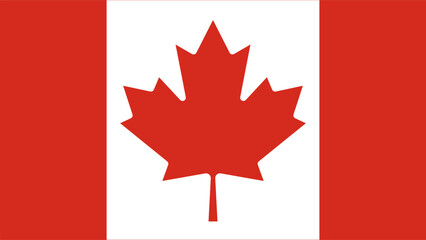 Canadian flag representing national pride and patriotism