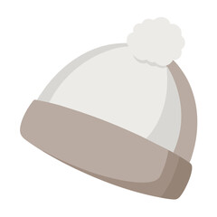 Soft cotton texture baby hat beanie neutral design element