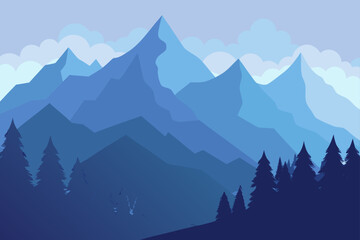 Fototapeta premium mountain landscape in the mountains