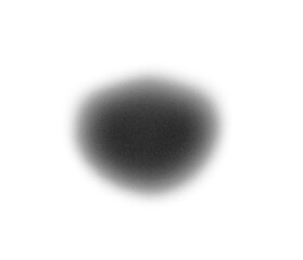 Grainy abstract gray shape glowing effect 