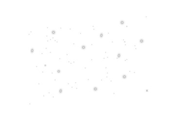 Elegant light glitter for Festive Invitations transparent background