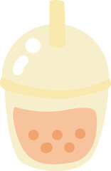 Cute pastel items for sticky notes, memo or notebook stickers elements.