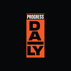 Bold Motivational Wall Art with Modern Typography