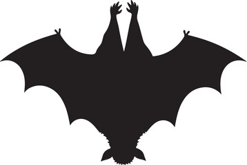 Vampire Bat Silhouette Design Pack