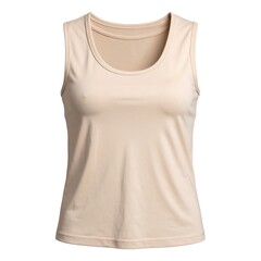 Beige Tank Top