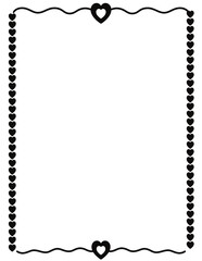 frame border hand drawing doodle element