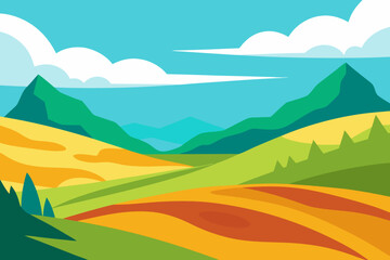 Breezy Landscape Paintings