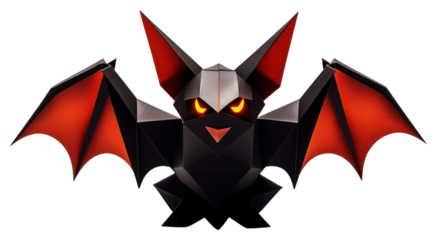 PNG Bat origami bat art.