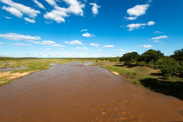 Olifants river, Parc national Kruger, Afrique du Sud