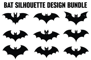 Black Bat Wings Vector Bundle