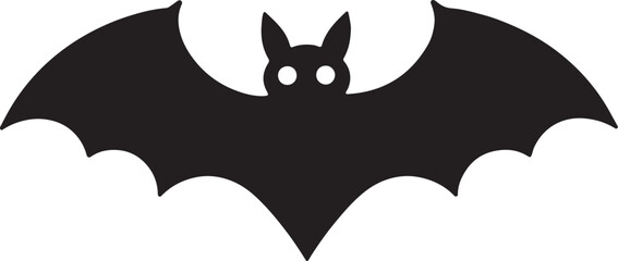 Black Bat Wings Vector Bundle