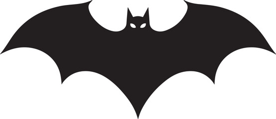 Black Bat Wings Vector Bundle