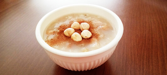 Traditional delicious Turkish dessert; Ashura (Asure)