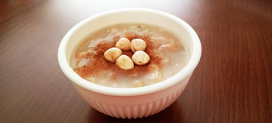 Traditional delicious Turkish dessert; Ashura (Asure)