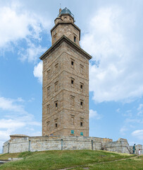 Obraz premium Tower of Hercules, A Coruña, Galicia, Spain