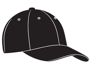 BASEBALL HAT SILHOUETTE