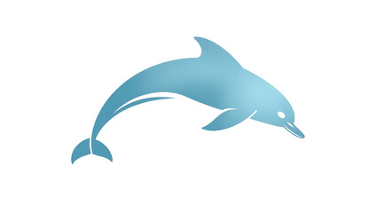 dolphin isolated on white background, 32K Resolution