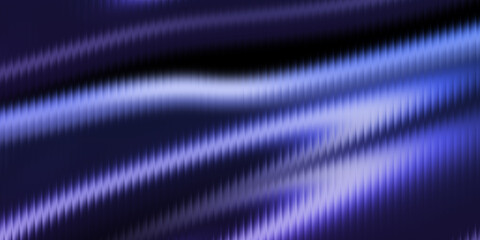Modern luxury abstract background with reeded glass texture in dark blue and purple tones, featuring vertical glossy patterns, perfect for product design, digital presentation, or premium branding.