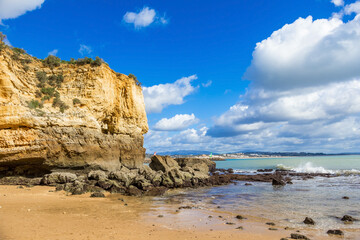 Batata Beach (Praia da Batata) in in Lagos, Algarve, Portugal