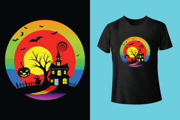 Halloween t shirt design
