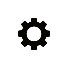 Sleek Black Gear Illustration a Symbol of Precision Engineering Mechanism and Interconnected Systems for Modern Design Projects
