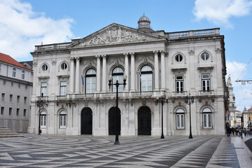 Hôtel de ville de Lisbonne Portugal. 