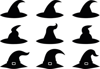 Vector illustration of nine distinct witty expressions or concepts