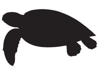 SEA TURTLE SILHOUETT