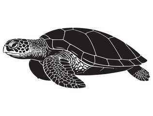 SEA TURTLE SILHOUETT