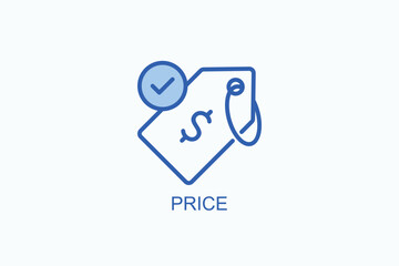 Price Icon Or Logo Isolated Vector Illustration