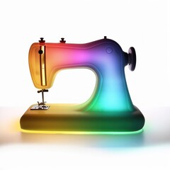 Colorful 3D sewing machine