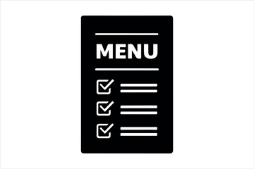 Vector illustration of clipboard with 3D happy new year sign icon design