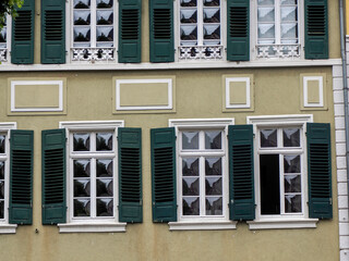 Fototapeta premium heidelberg ancient building detail close up