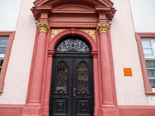 Fototapeta premium Heidelberg old university building detail