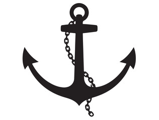 SHIP ANCHOR SILHOUETTE