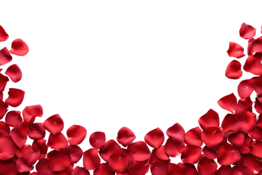 PNG Red rose petals floral border flower backgrounds plant.