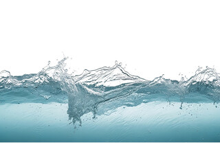 Invigorating splash of pure water with dynamic movement, perfect for clean energy and hydration ads
