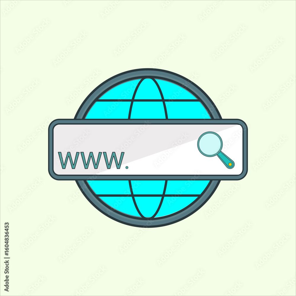 Poster search web icon. icon related to design elements. suitable for web site, app, user interfaces,elemen