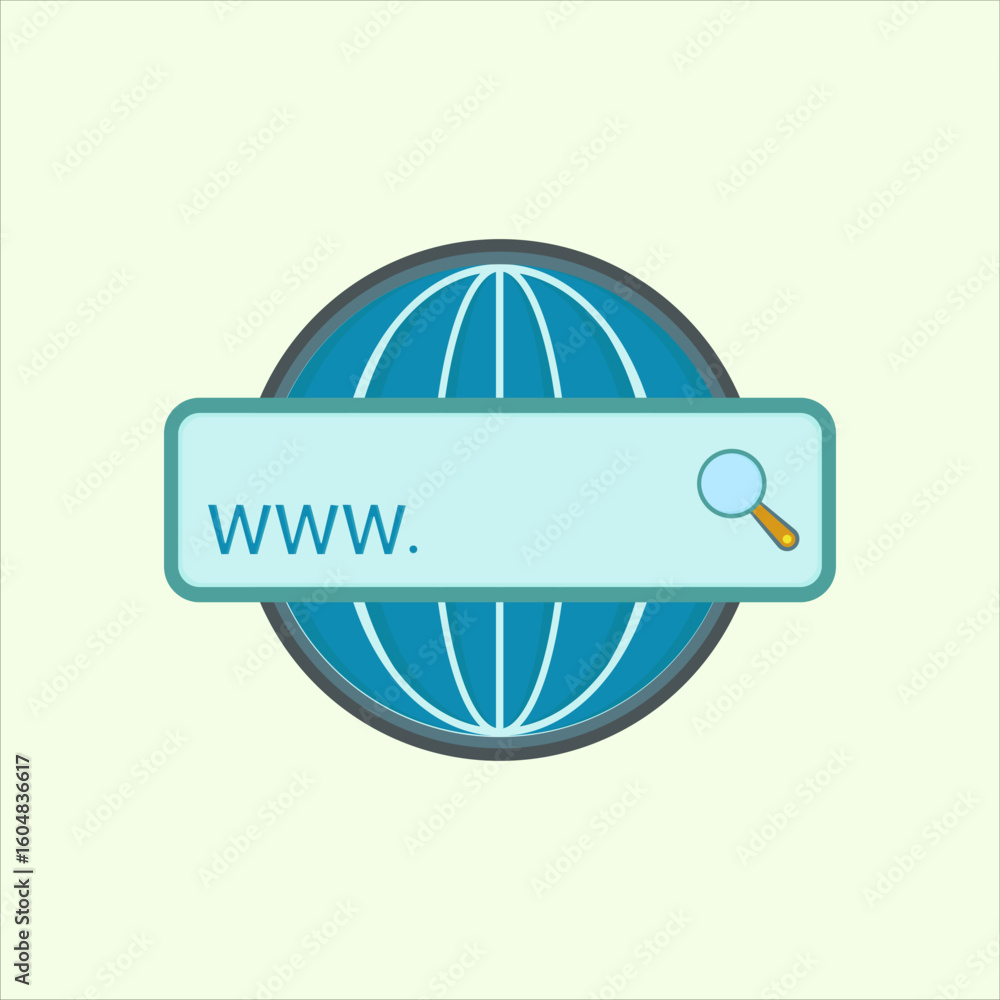 Poster search web icon. icon related to design elements. suitable for web site, app, user interfaces,elemen
