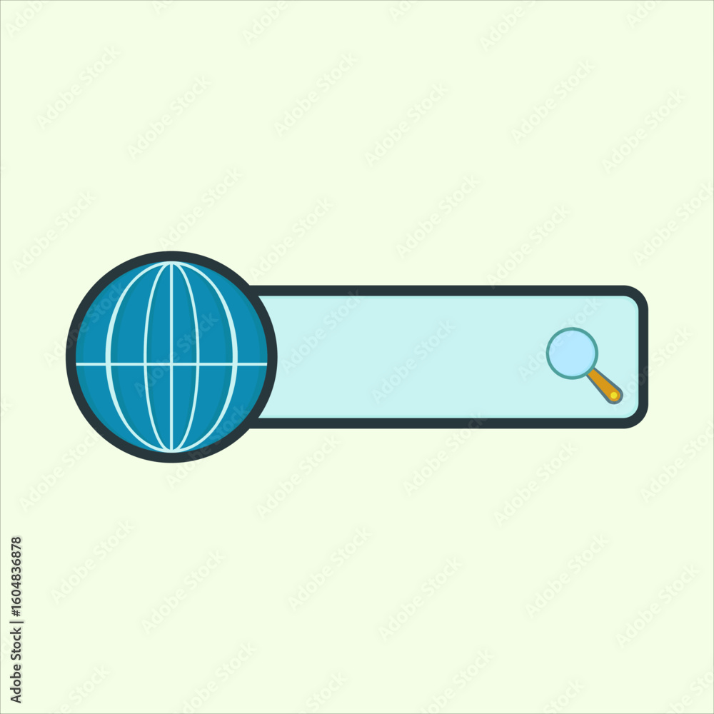 Poster global search icon. icon related to design elements. suitable for web site, app, user interfaces,ele