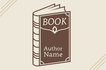 A classic hand-drawn illustration of a closed book with a bookmark, perfect for themes of knowledge, education, and storytelling.
