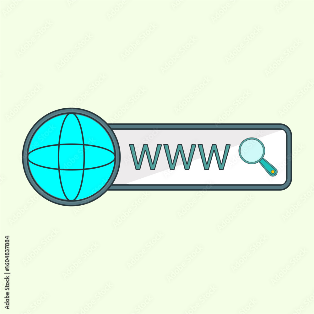 Poster web search icon. icon related to design elements. suitable for web site, app, user interfaces,elemen