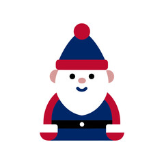 santa claus vector art illustration