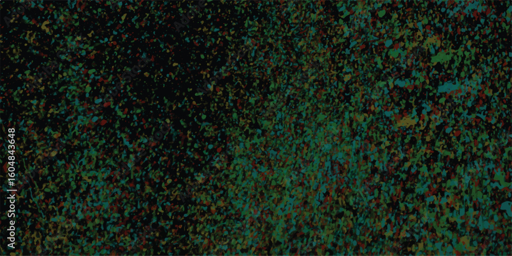Aufkleber abstract textured background displaying a mosaic of colorful speckles in shades of green teal red an