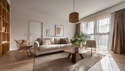 minimalist living room interior