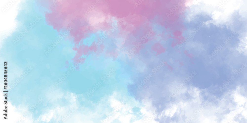 Aufkleber watercolor abstract background in soft pastel hues for creative design projects and artistic visual 