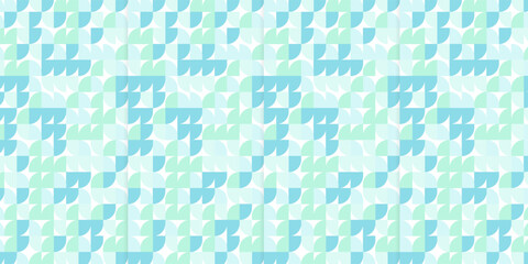 Minimalist banner background. Green and blue gradient. Abstract geometric background. Simple design. Vector. EPS 10