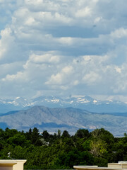 Beautiful Skies, Gorgeous Mountains, and a hint of Buildings!