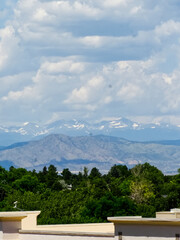 Beautiful Skies, Gorgeous Mountains, and a hint of Buildings!