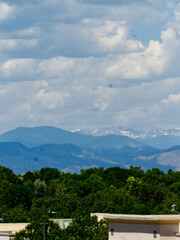 Beautiful Skies, Gorgeous Mountains, and a hint of Buildings!